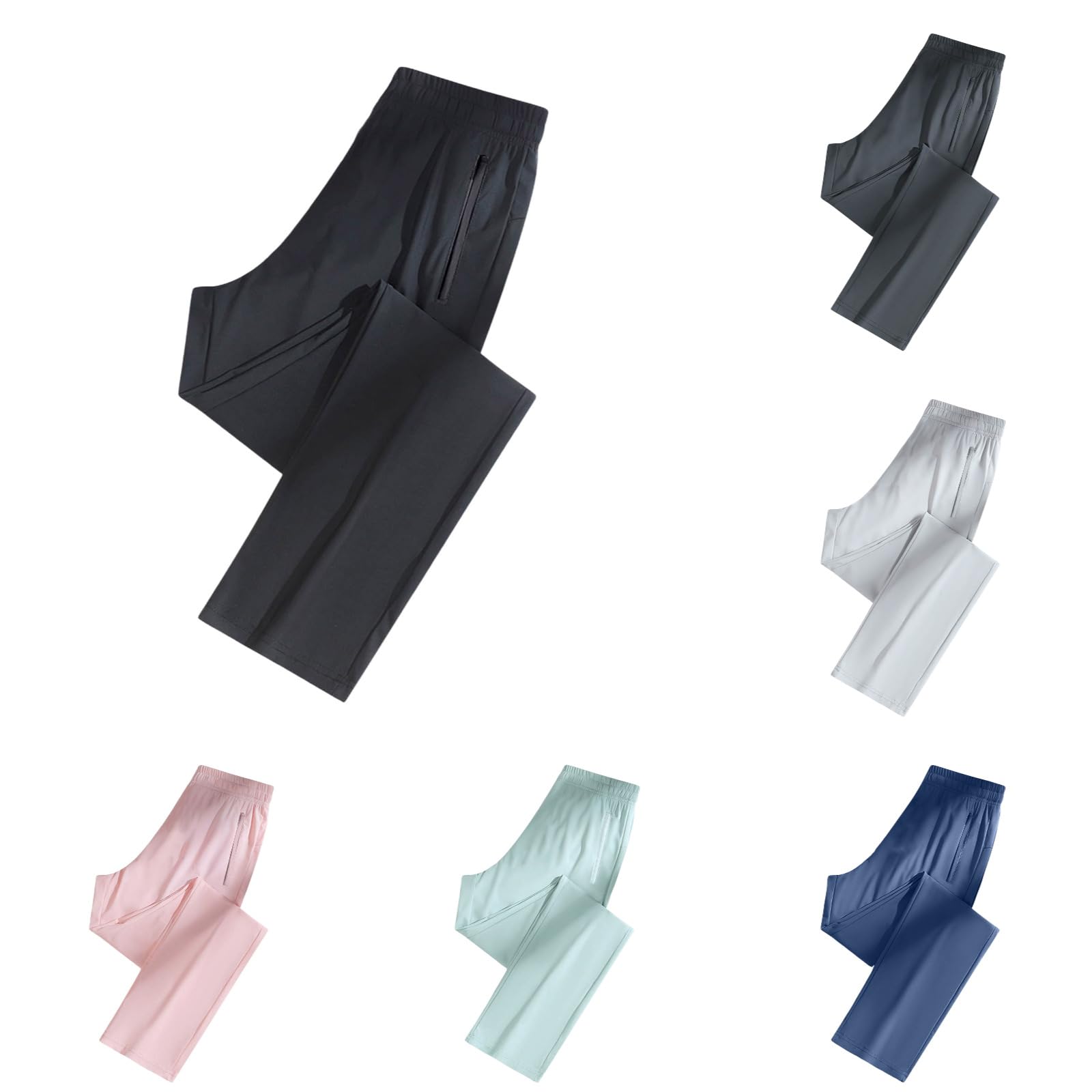Senistyle Pants for Women Over 50 Womens Ultra Stretch Breathable Fit Comfy Pants Stretch Active Pant for Women