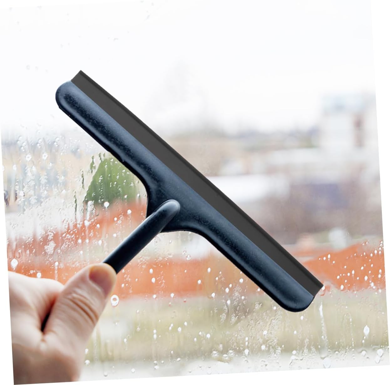 GLEAVI 3pcs Shower Accessories Squeegee Replacement Windshield Wiper Strips for Glass Window Cleaning Tool