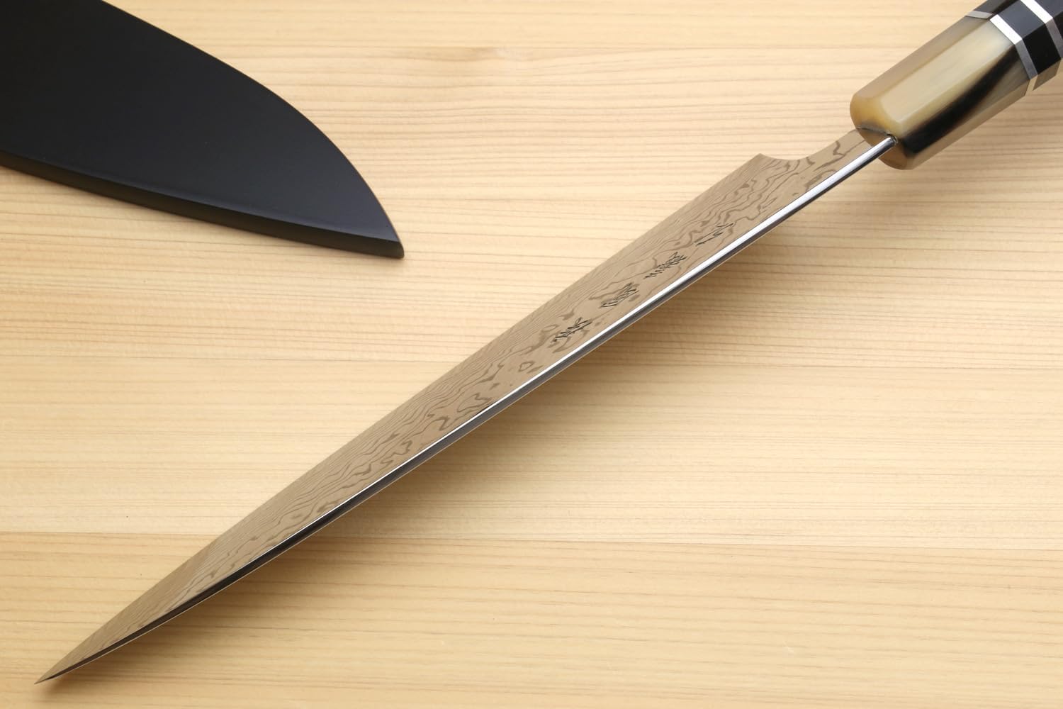 Yoshihiro ZDP189 Super High Carbon Stainless Steel Suminagashi Gyuto Knife (8.25'' (210mm))