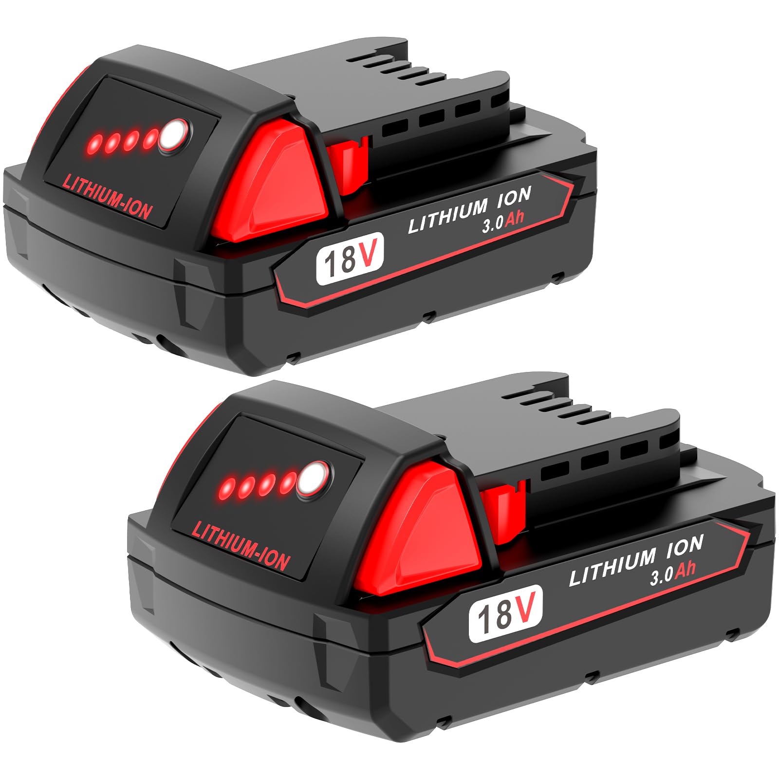 Amazon.com: Worthmah 2 Pack 3.0Ah 18V Batteries Replace for