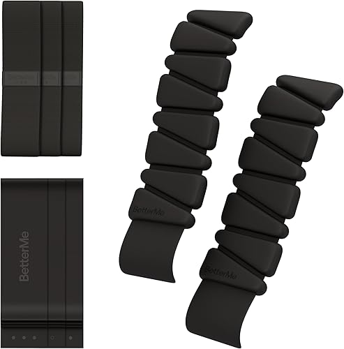 Miniatura 12 de BetterMe - Kit de viaje de pilates – Bandas de bucle de pilates, bandas de peso y resistencia – Kit de pilates portátil para mujer – Juego compacto