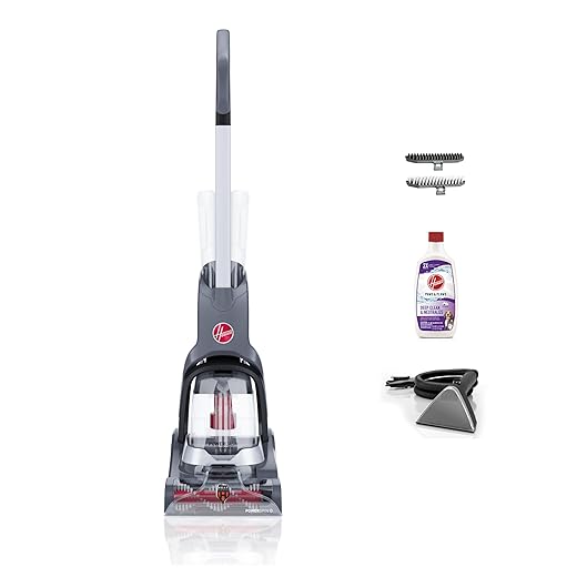 Hoover PowerDash Pet Advanced Compact Carpet Cleaner Machine with Above Floor Cleaning, Lightweight Carpet Shampooer Machine, Pair with a Hoover Carpet Cleaner Solution for a Bright, Refreshed Home