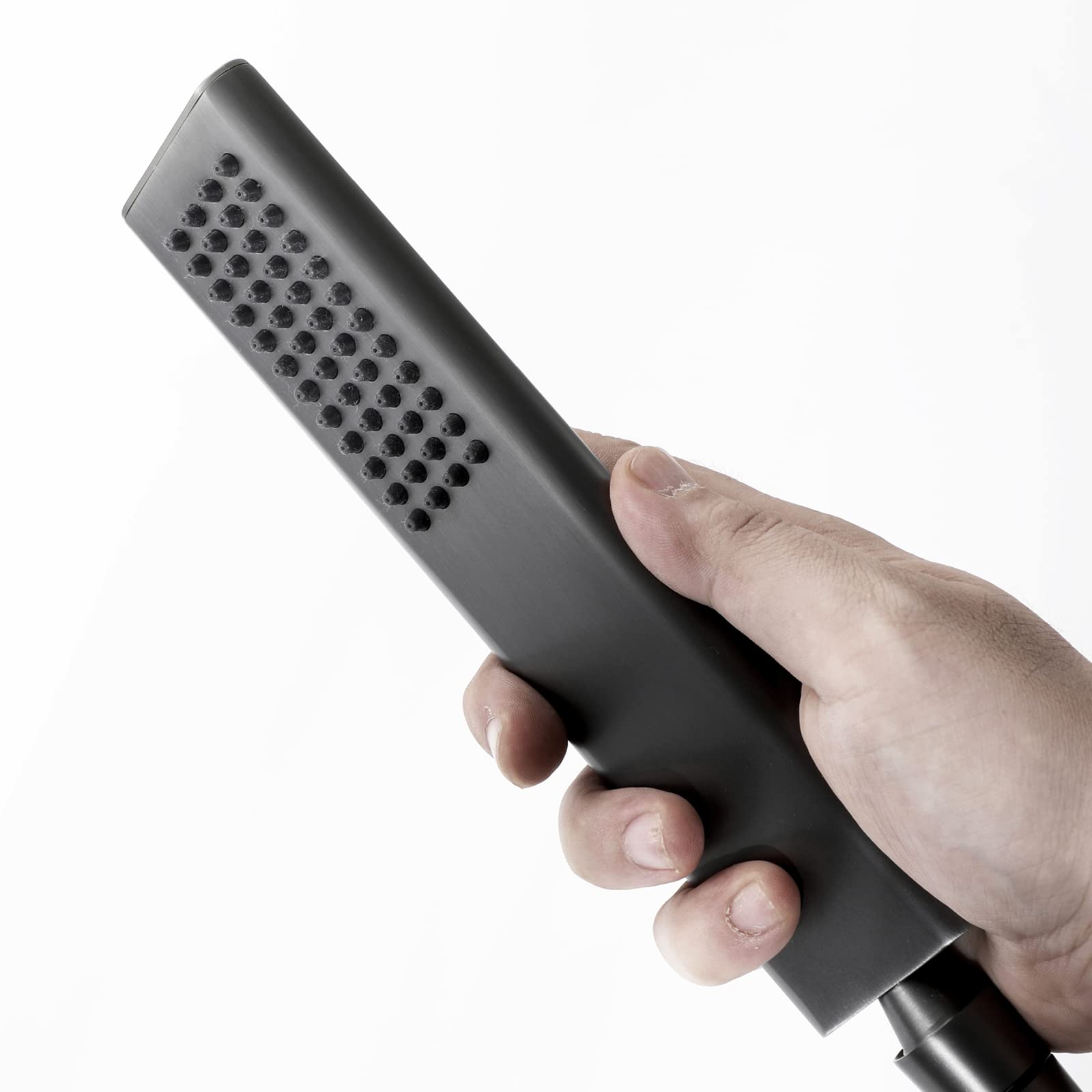 Soffione Doccia con tubo 1.6M, YEAUPE risparmio idrico, anticalcare, 6 Funzioni Getto, grande, alta pressione | Leroy Merlin