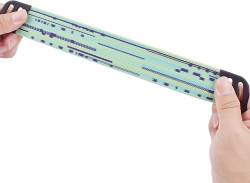 Vista 6 de G733 - Correa para auriculares G733, repuesto para auriculares Logitech G733 inalámbricos G335 con cable para juegos (vector menta) (rayas verdes)