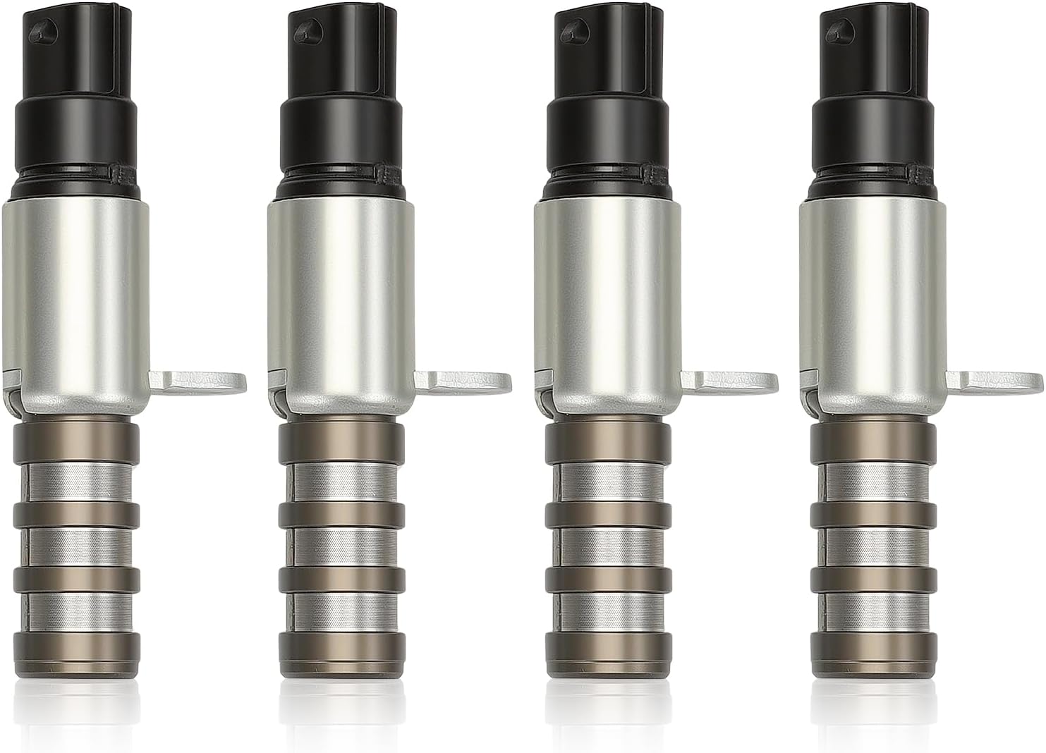 4PC Engine Variable Valve Timing (VVT) Solenoid Fit for F150 2017-2020, Expedition 2018-2023, Mustang 2017-2022, Transit Connect 2019-2023,Navigator 2018-2023# 916-612 916612 VVT391 2T1313 HL3Z6M280A