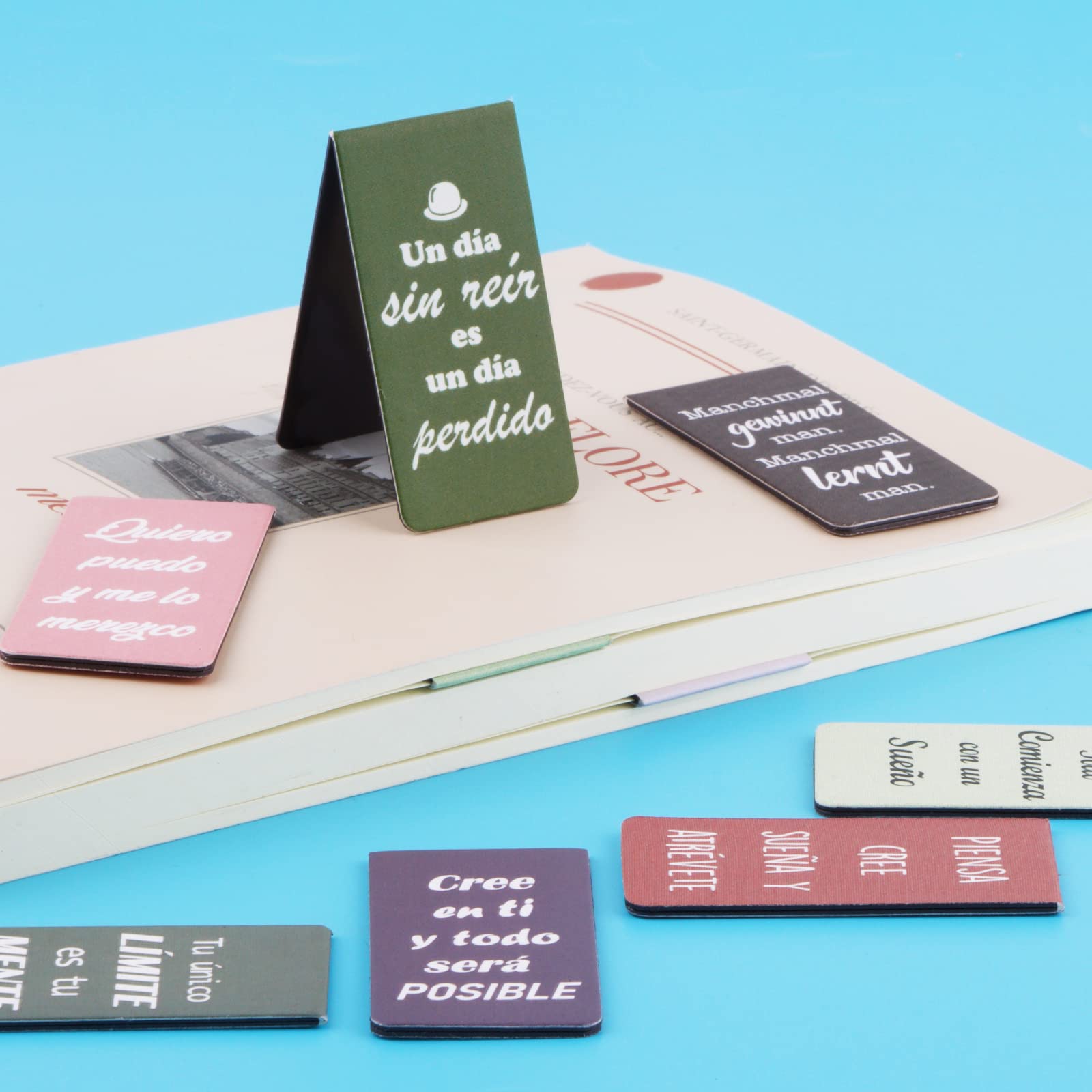 12 Segnalibri Magnetici Animali Colorati - Per Bambini, Studenti E Amanti Della Lettura