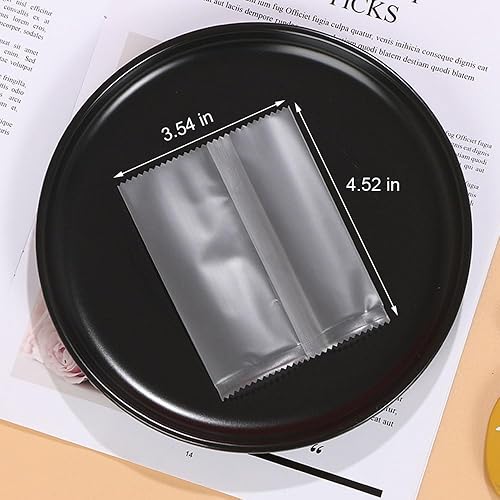 Miniatura 2 de Dhieong Paquete de 400 unidades de caramelos para caramelos de 3.54 x 4.52 pulgadas, envoltorios de caramelo duro antiadherentes, bolsas de plástico