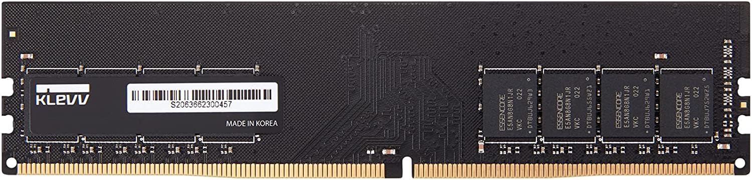 KLEVV DDR4 32GB (1x32GB) 3200MHz CL22 1.2V UDIMM Desktop Ram Memory SK Hynix Chip (KD4BGUA80-32N220A)