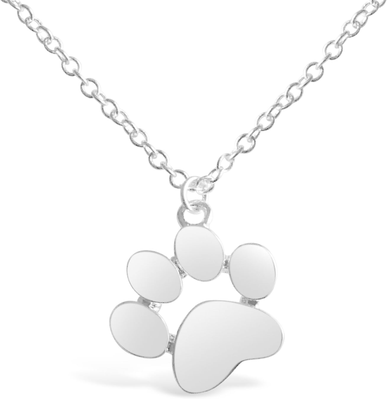 Rosa VilaRosa Vila Paw Print Necklace, Paw Necklace, Dog Necklace, Dog Jewelry for Women, Dog Paw Necklace, Dog Pendant, Dog Necklaces for Women