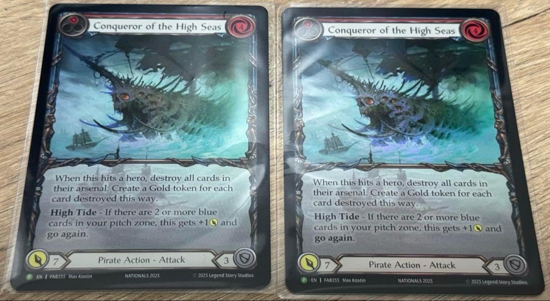 Conqueror of the High Seas プロモ EA 2枚セット