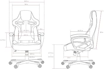 Arozzi Milano Enhanced Gaming Chair, White,Milano-WT