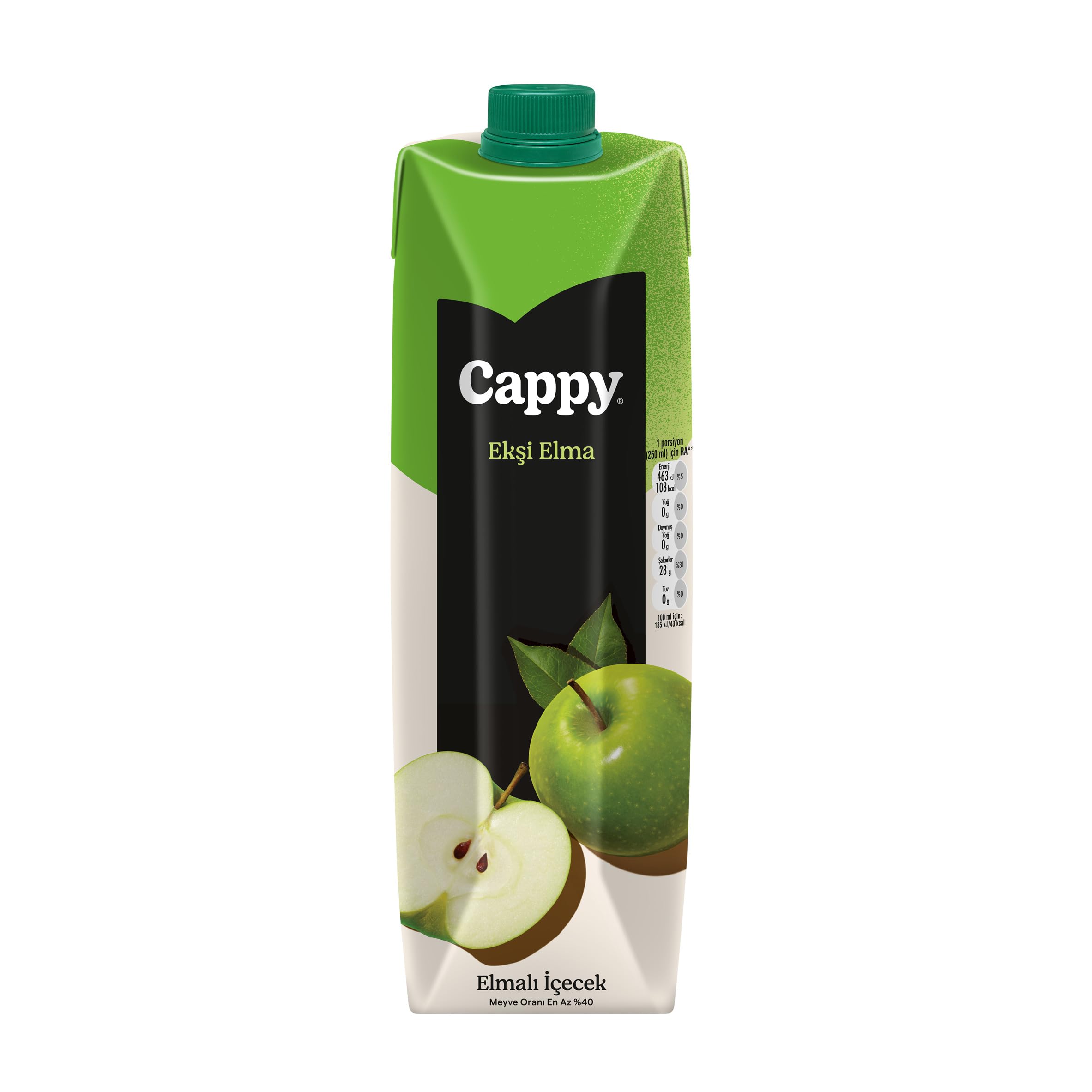 Cappy Ekşi Elma Aromalı 1 Litre