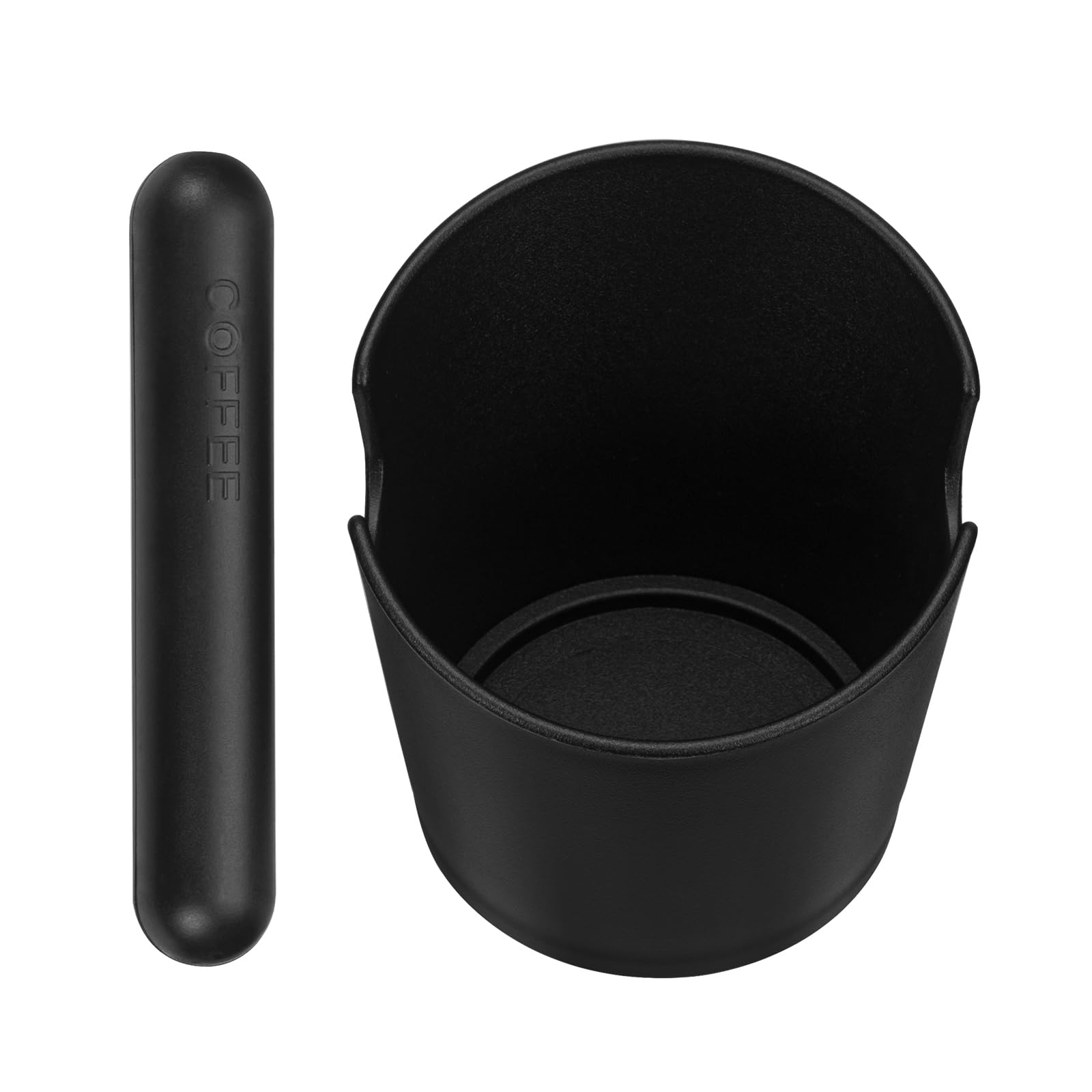 MumdoYAL knock box caffè，con rimovibile asta di battitura speciale ad assorbimento del rumore e Base Antiscivolo,contenitore per il prelievo dei fondi di caffè