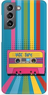 Mix Tape Vactor Snap Silicone Printed mobile case compatible withSamsung Galaxy S21 Fe (5G)