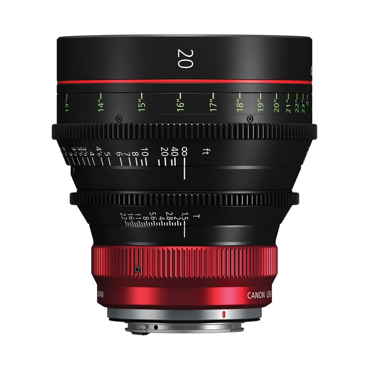 Amazon.com : Canon RF Prime Series Cinema Lens - 20mm, T1.5