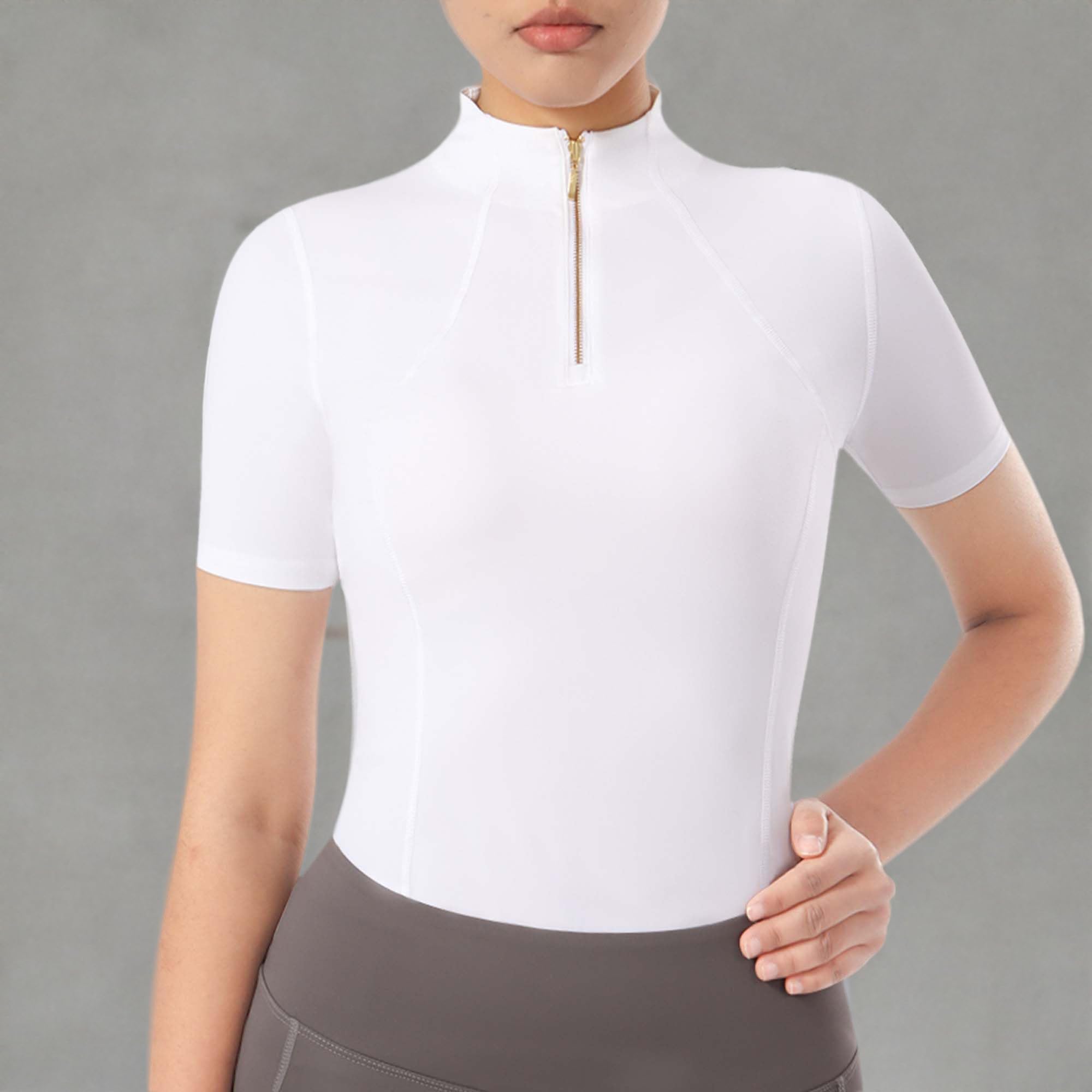 Harrison Howard Camiseta deportiva de manga corta para mujer, de secado rápido