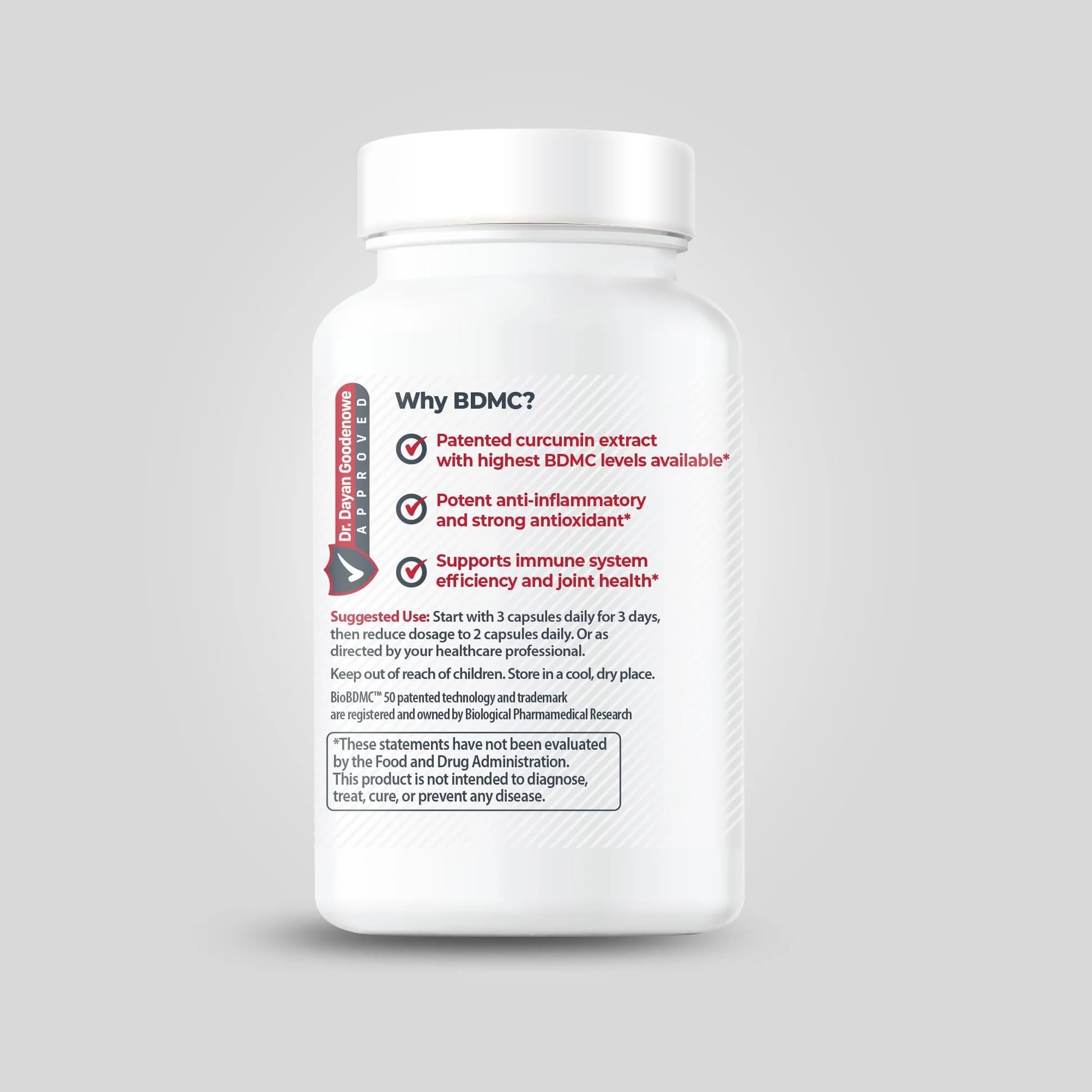BDMC Curcumin Supplement for Brain, Nerve, Gut & Cellular Support | High BDMC Curcuminoid Formula for Antioxidant Activity, Immune Balance & Healthy Aging | ProdromeBDMC™ | 60 Capsules — Amazon image 9