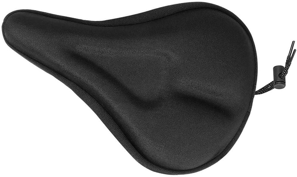 Freefly Comfortable Gel Bike Seat Cover with Drawstring