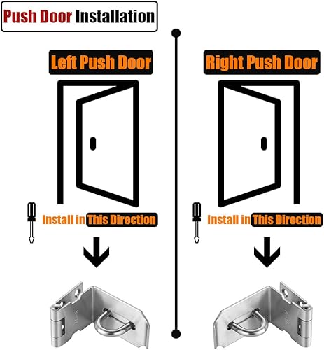 Miniatura 3 de JQK Cerradura de cerrojo de puerta, 5 pulgadas de acero inoxidable 304 de seguridad de cierre de cierre de grosor 0.075 in, bronce antiguo, DL130-QG