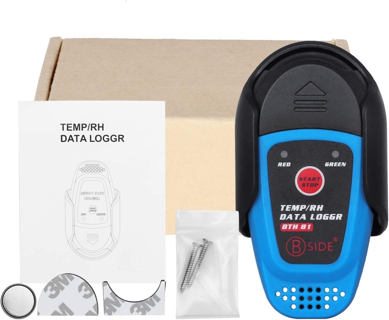 Mini USB Humidity Temperature Data Logger RH Temp Thermometer Recorder Thermometer Hygrometer Meters BTH81