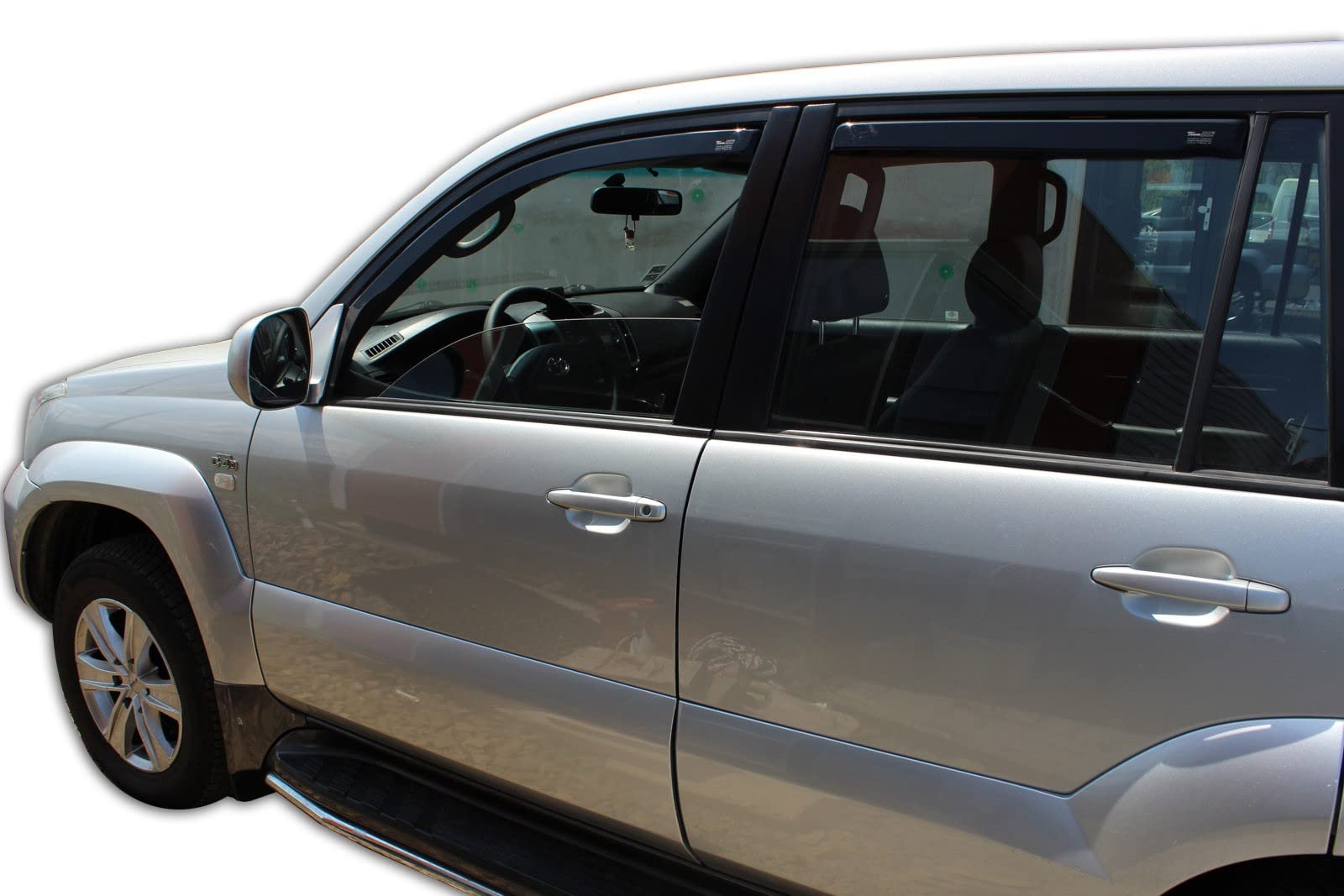J&J AUTOMOTIVE Derivabrisas para TOYOTA J120 5 puerta 4 piéces