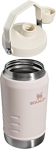 Miniatura 2 de Stanley Iceflow - Jarra de flujo rápido, vaso de agua de acero inoxidable reciclado, mantiene la bebida fría y helada durante horas, asa fácil de