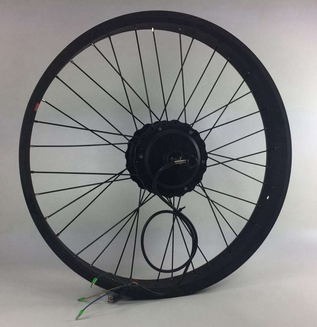 NB POWER Electric Motor 48V 500W Rear Geared Hub Motor, Fat Tire 500W Rear Motor for Rear Wheel Dropout Width:170MM