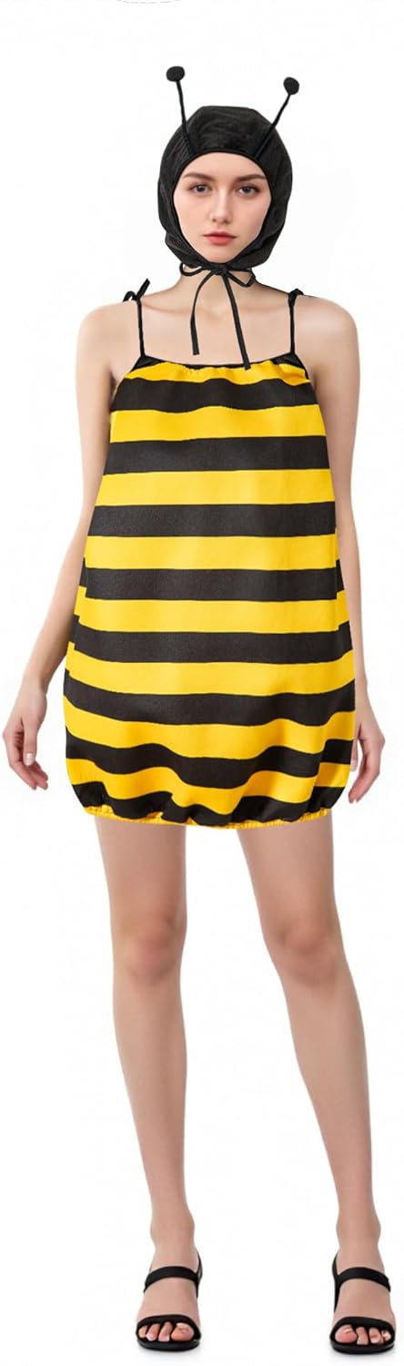 Baby Boys Girls and Women Bumble Bee Costume Halloween Funny Animal Outfits Women Medium