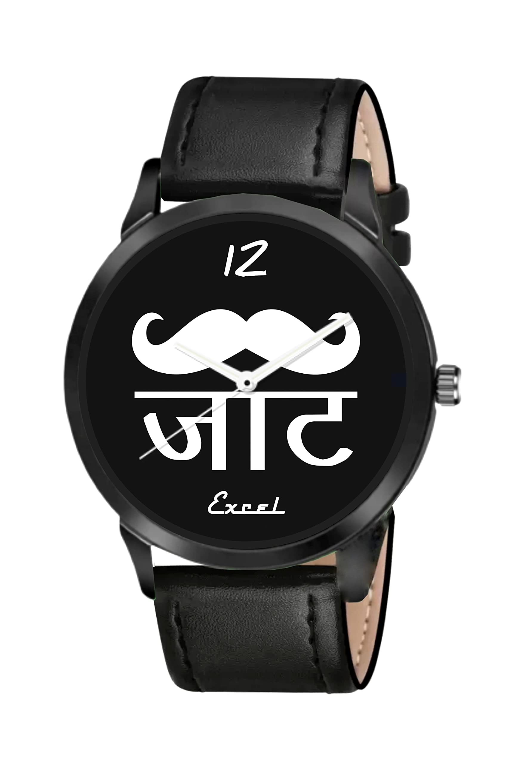 Classic Black Jaat Analog Watch for Boys & Men (B0CCCS3SYT) Amazon Price History, Amazon Price Tracker