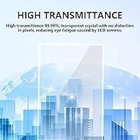 Vista 5 de X4 AIR Premium Lens Guards & 360x4 air Screen Protector for Insta360 X4 air accessories Outdoor Adventures,10H Optical Tempered Glass, 98%