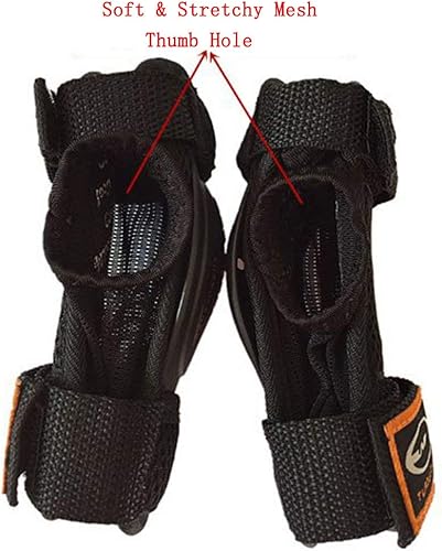 Miniatura 5 de Muñequeras, palmas de muñeca, guantes de protección para patinaje, snowboard, patinaje, esquí, motocross, ciclismo, 1 par