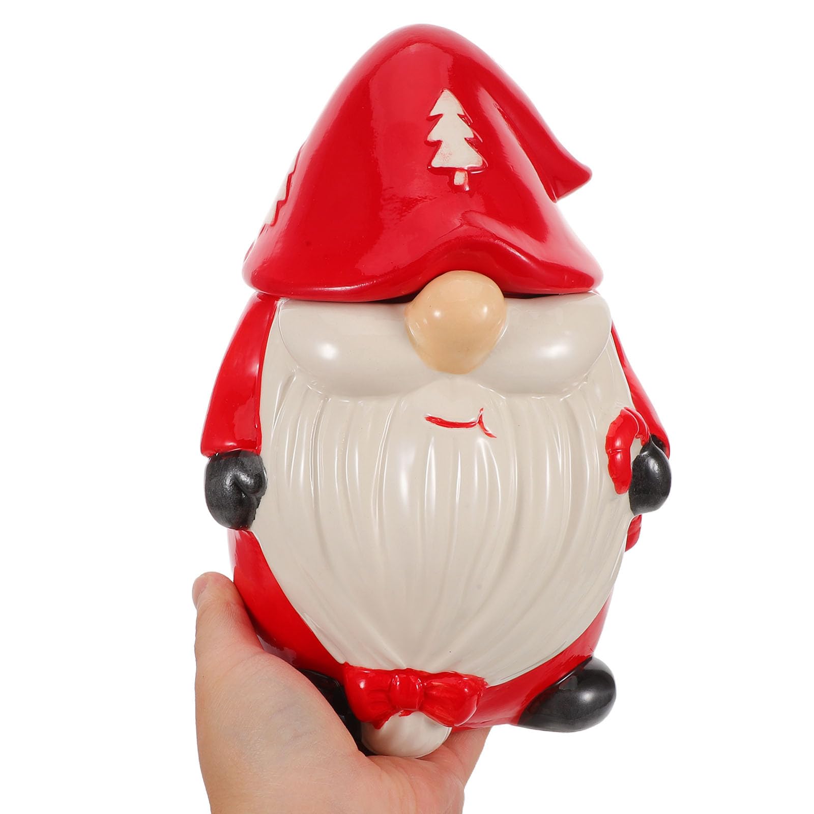 Cabilock Boîtes de Noël Céramique avec Couvercle Petits Contenants Décoratifs pour Biscuits et Bonbons Pendant Les Fêtes