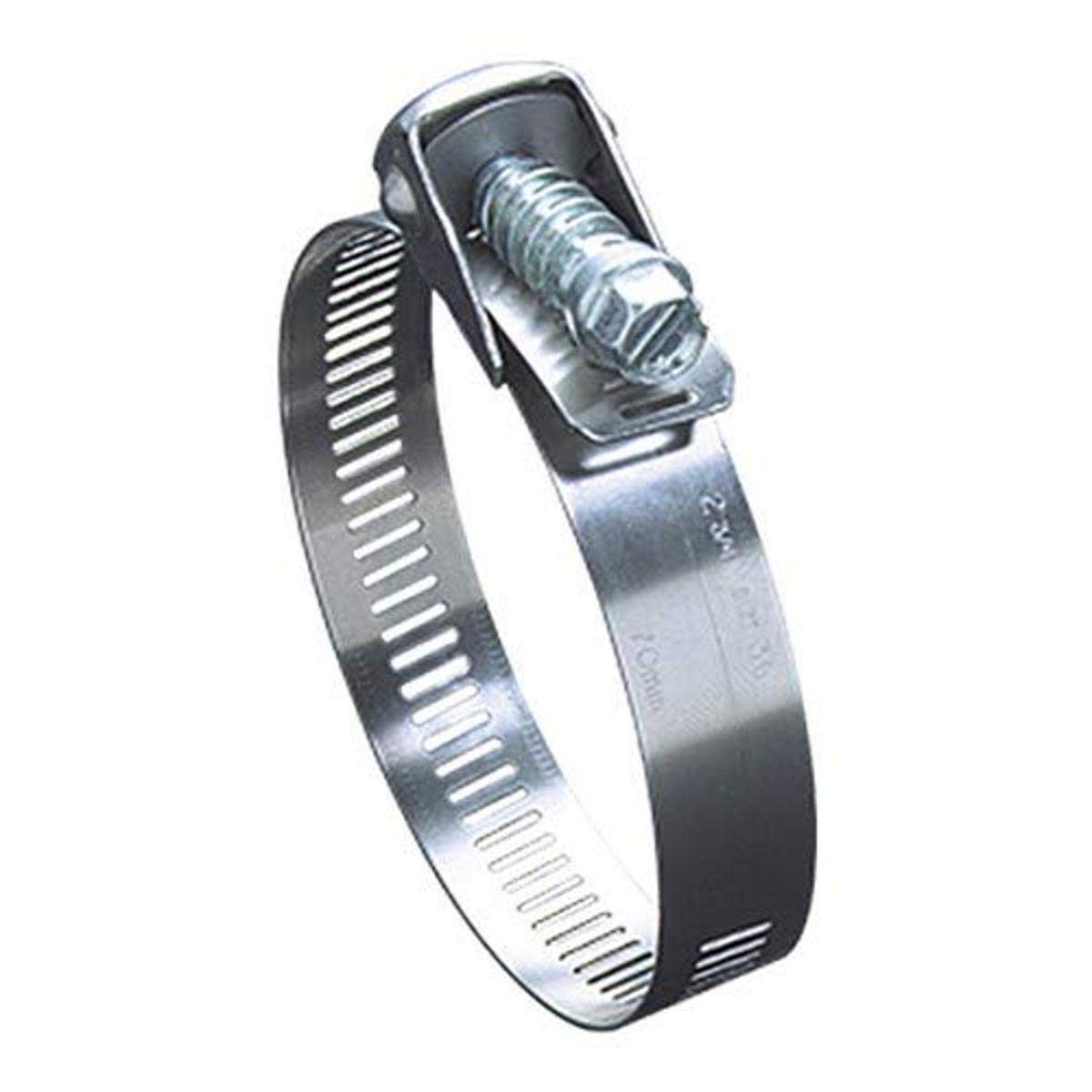 Ideal Tridon 5620051 Stainless Steel Quick Release Clamp with Steel Screw, 3/4 to 1-3/4 Diameter, 9/16 W (Pack of 10)