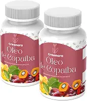 Óleo de Copaíba 500mg - Kit com 02 Frascos de 120 Cápsulas - 500mg por cápsula