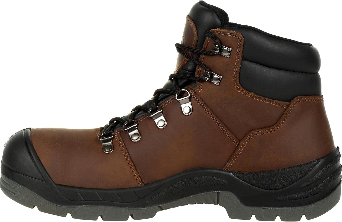 Rocky Women's WORKSMART Industrial Boot, Brown, 9