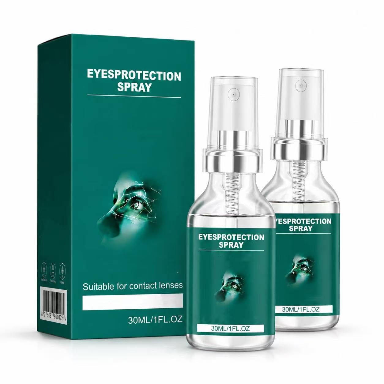 Spray per la cura degli occhi, idrata e idrata, cura delicata per i tuoi occhi
