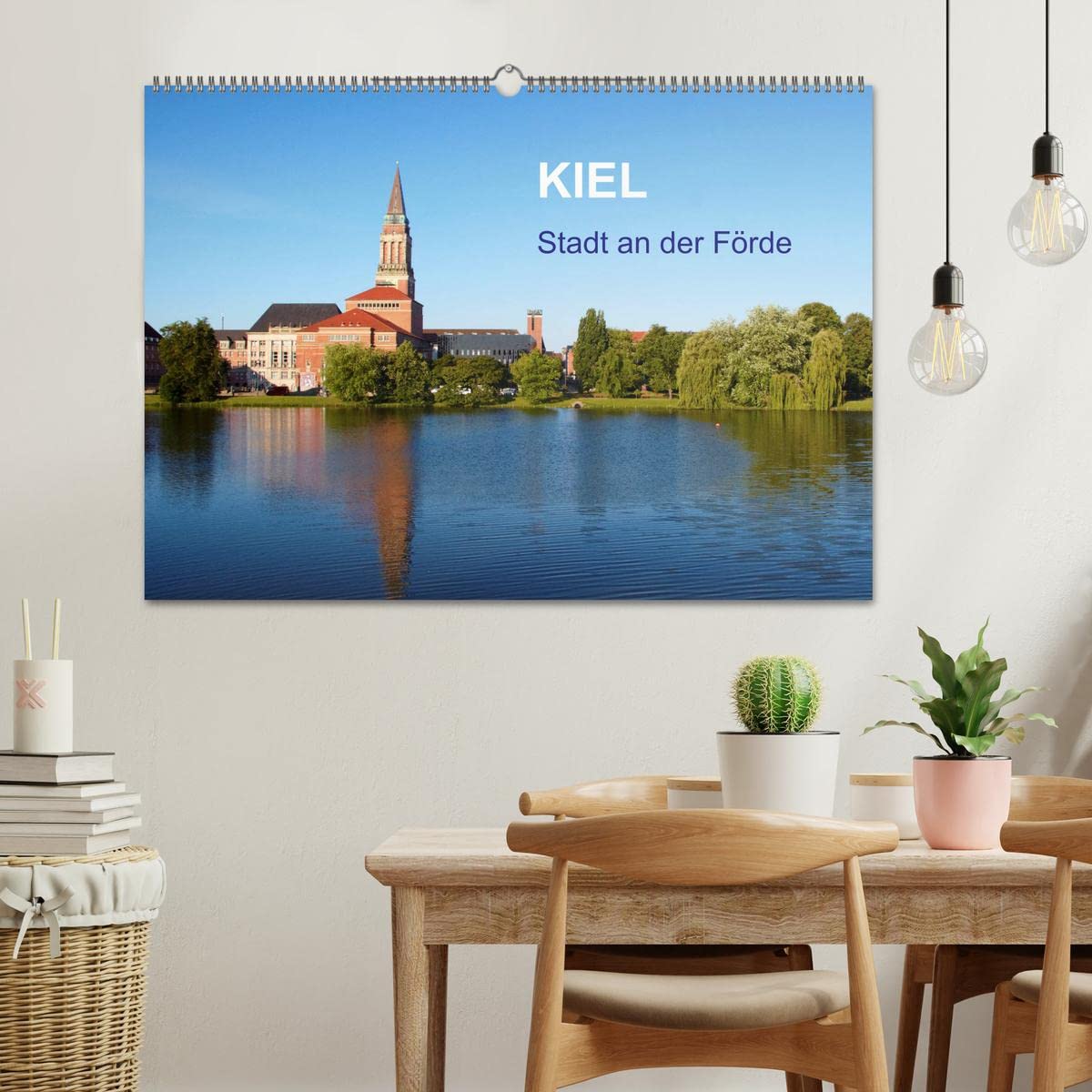 Kiel - Stadt an der Förde (Wandkalender 2026 DIN A2 quer), CALVENDO Monatskalender: Eine Bilderreise durch das maritime Kiel (CALVENDO Orte)