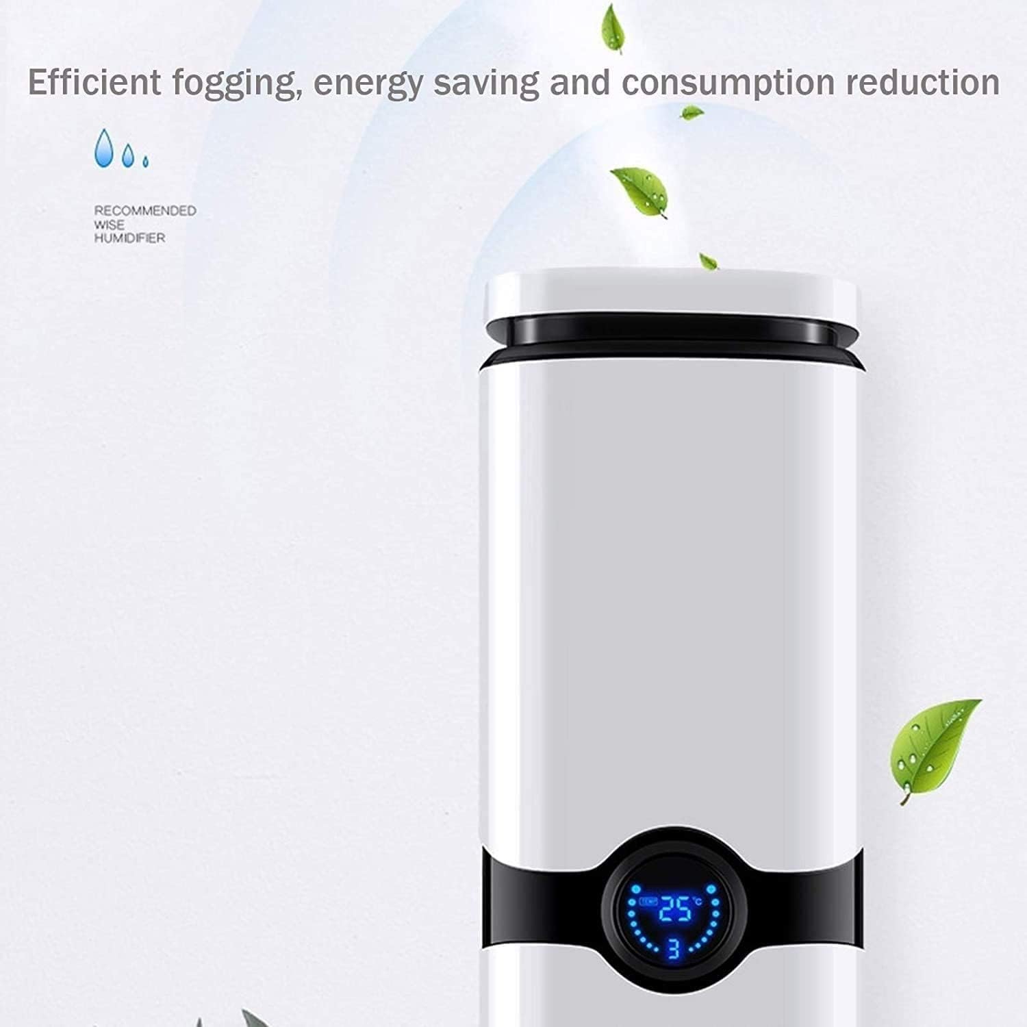 Cool Mist Humidifiers 4 L Quiet and Small Ultra Humidifier Nightstand Space-Saving Sleep Mode Auto Shut Off Baby