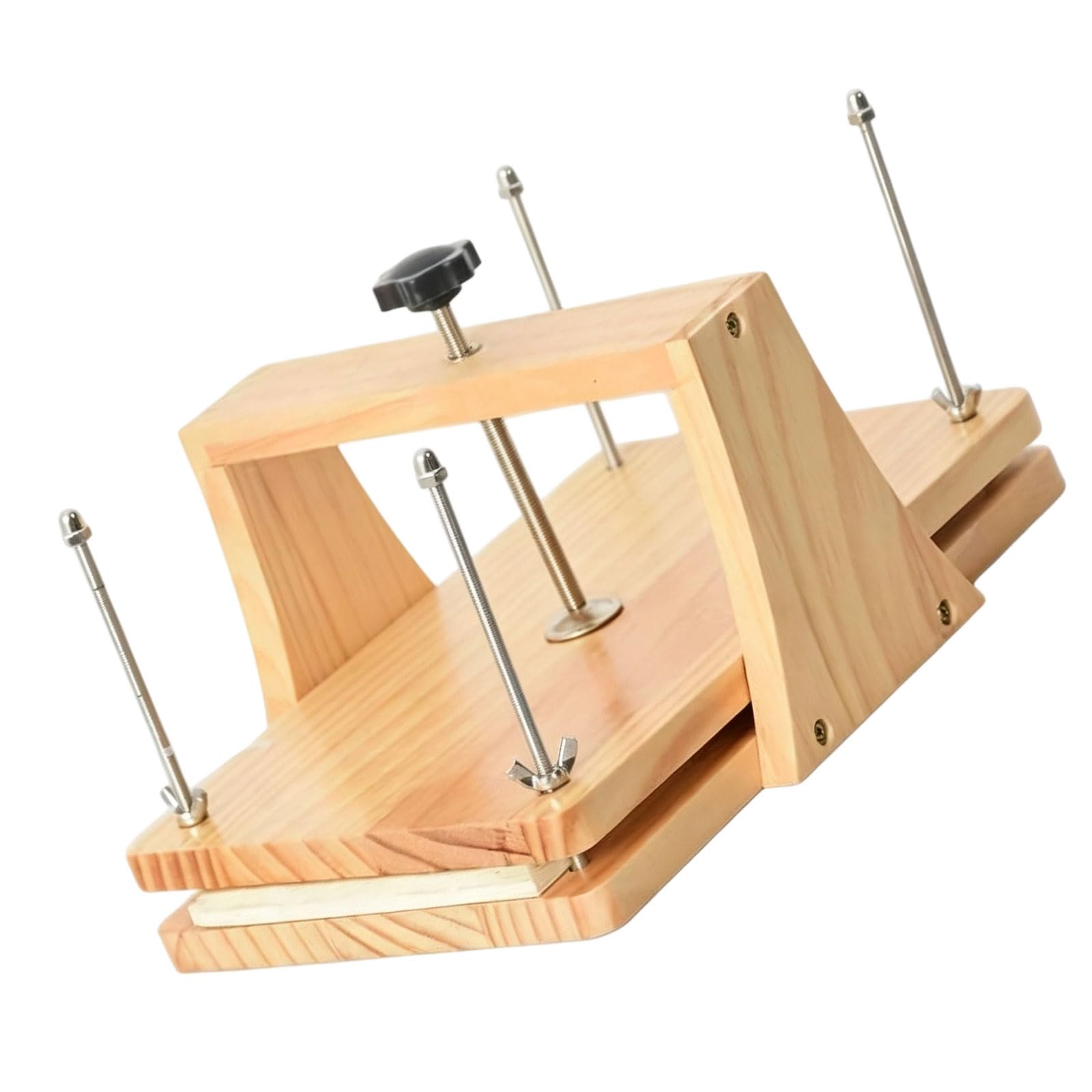 Set de passe-temps à feuillage pressé avec planches de compression en bois