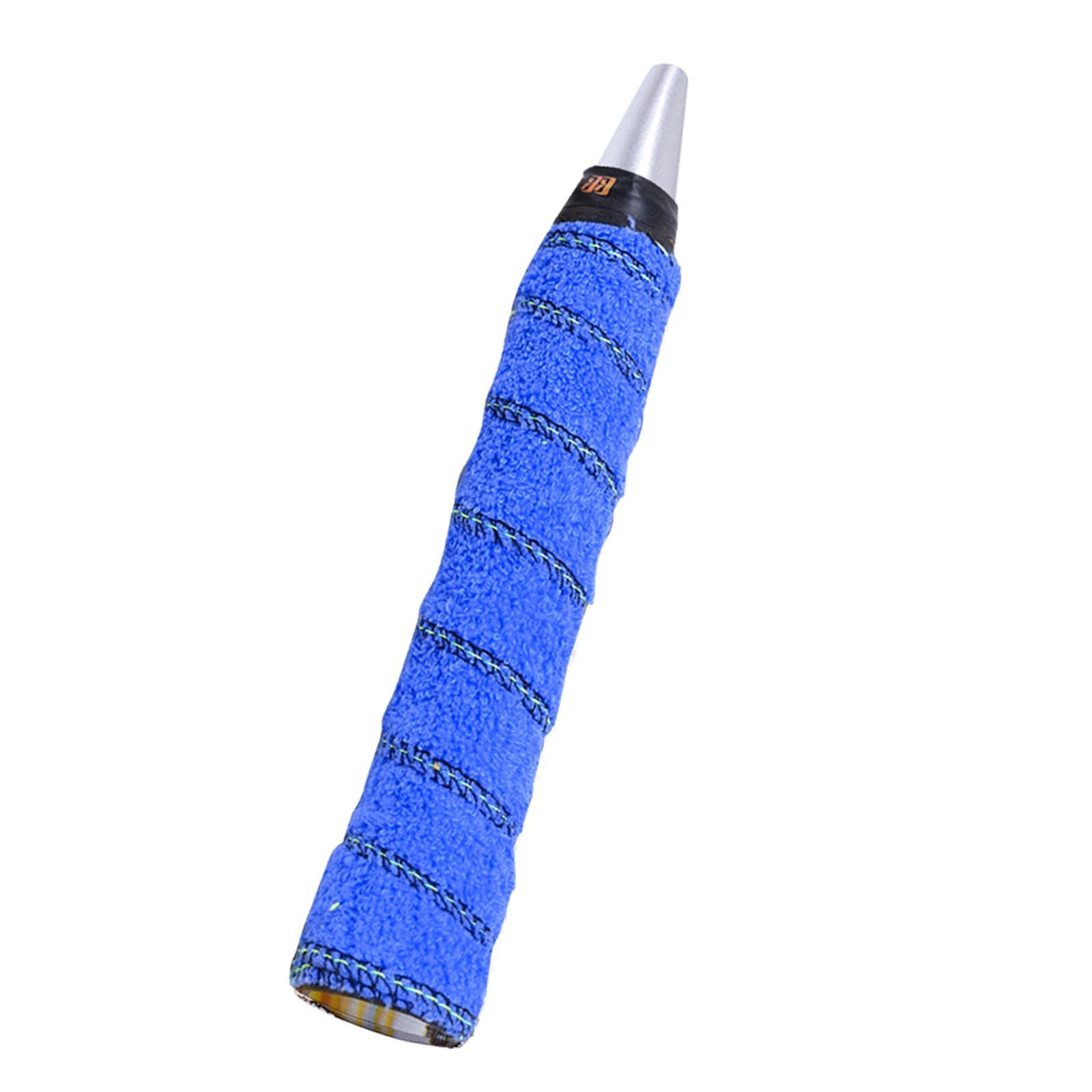 Cotton Towel Tennis Badminton Racket Grip Wrap Tape Overgrip Non Slip Blue-image-16
