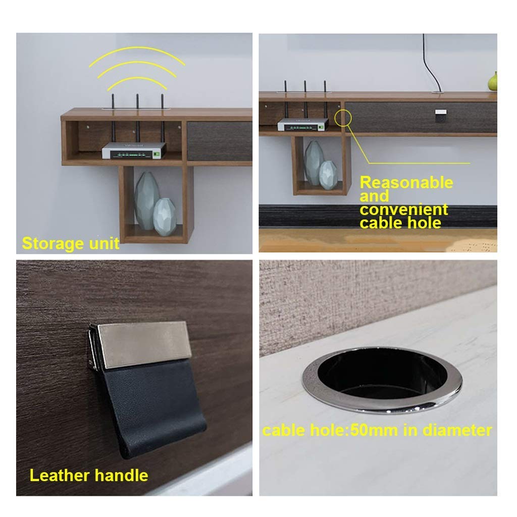 Buy Floating shelf Wall Mounted Floating TV Media Storage