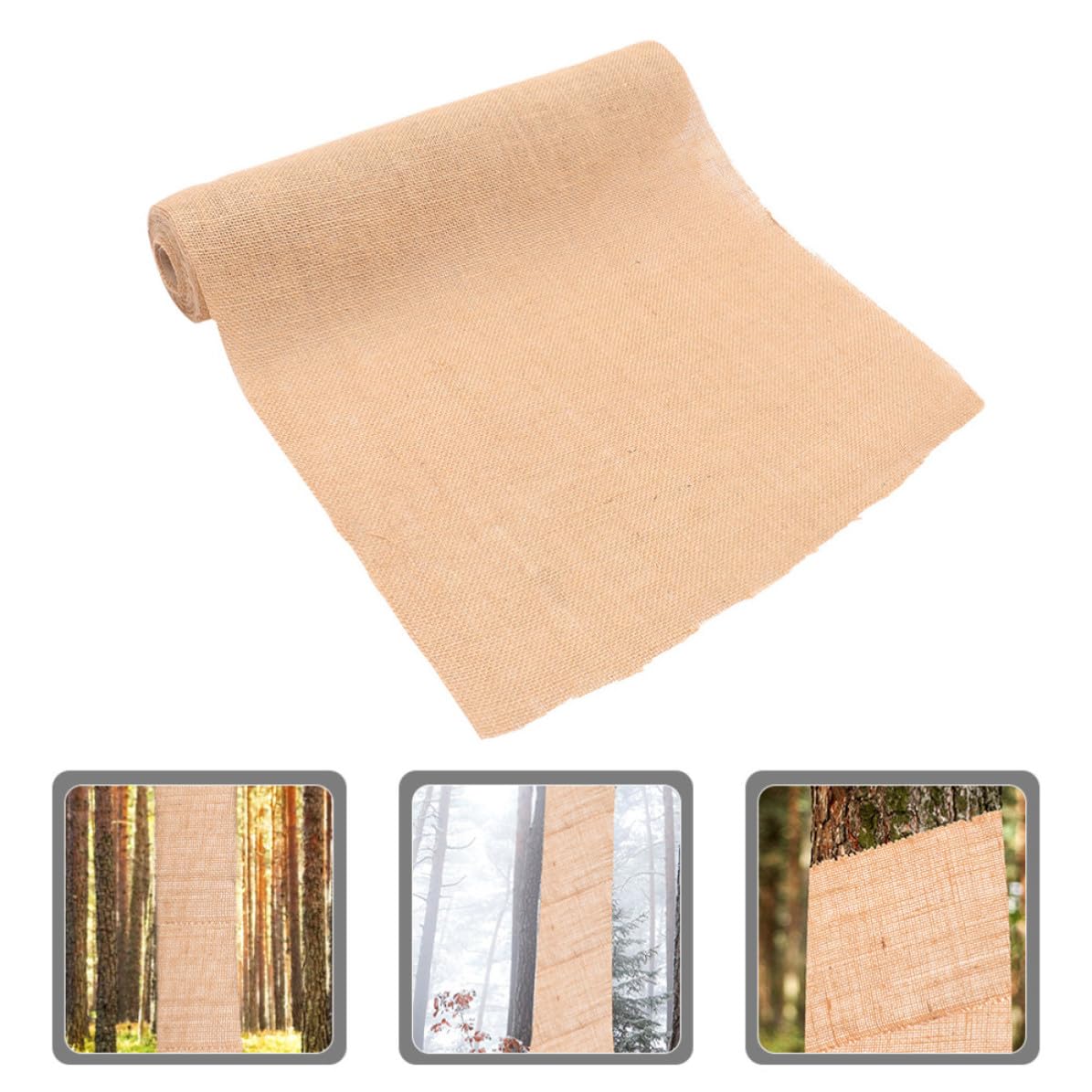 Frostschutz Jute Stoffrolle 30cm X 10m für Baumschutz und Pflanzenschutz im Garten und Winter