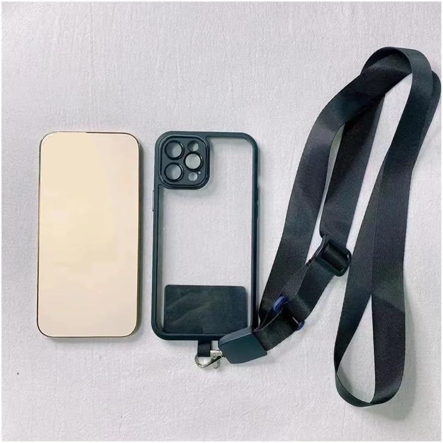 Cadena for teléfono anticaída con correa ajustable desmontable y clip 4