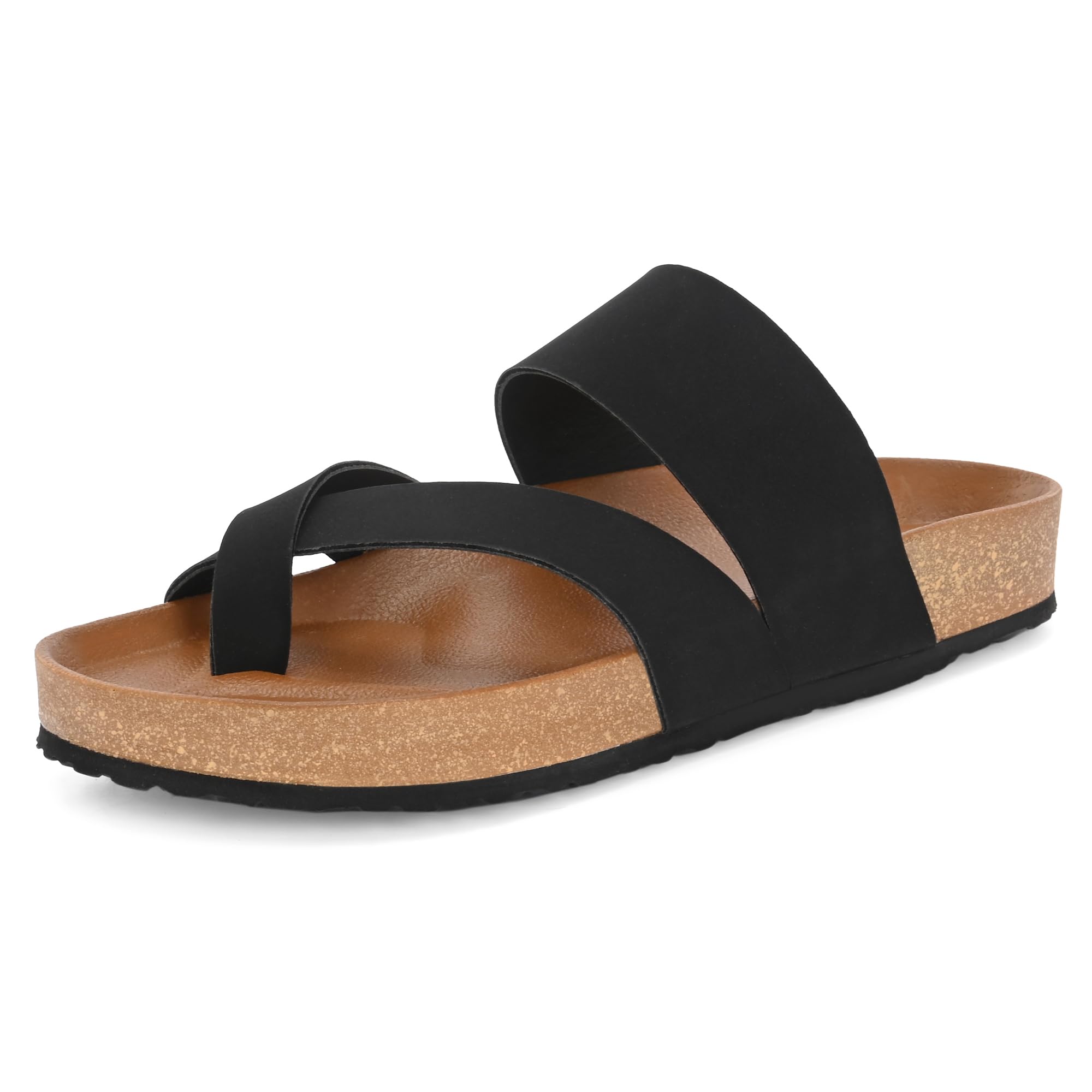 Men's Cushion Sliders/Slippers | PU Padding on the Footbed | Bounce Back Technology | Comfortable & LightWeight | Stylish & Everyday Flip Flops for Gents (6864)-image-7