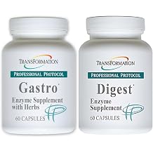 TRANSFORMATION THE GENESIS OF GOOD HEALTH Enzyme - Gastro Enzyme Supplement with Herbs & Digest Enzyme Supplement, 60 Capsules - Advanced Digestive Support, Gut Health, Nutrient Absorption
