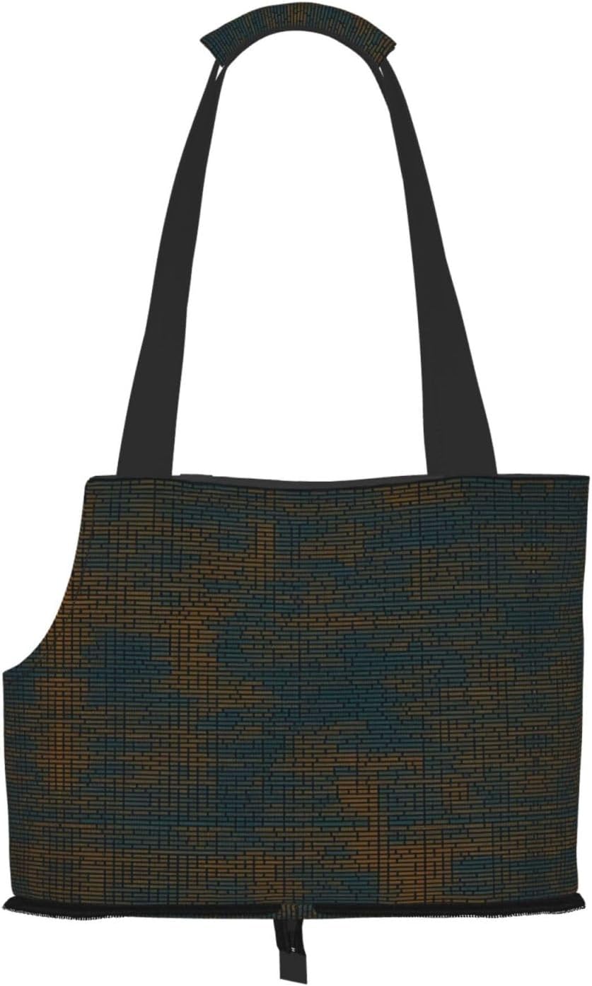 Programming Code 1 Print Portable Foldable Shoulder Bag for Travel,with Collar Hook and Handle Pad,Cute Stylish Design