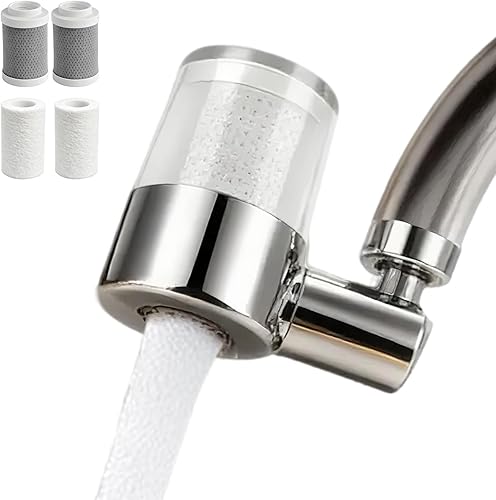 Extensor de grifo giratorio de 720, filtro de agua para grifo de fregadero, rociador de 2 modos, purificador de carbono universal para grifo de
