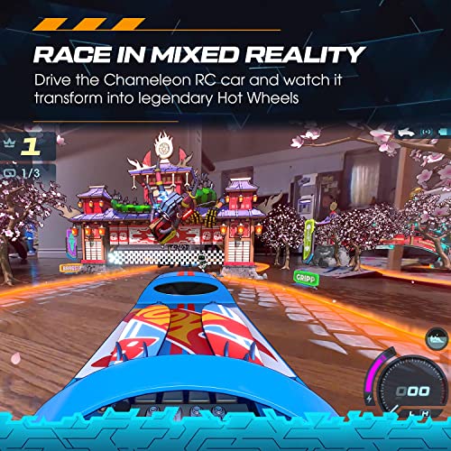 Hot Wheels Rift Rally - Mixed Reality Driving Game - 140+ Legendary Hot Wheels - Multiple Game Modes - Customizable In-Home Track - For Ps 4/5, Iphone, Ipad (Chameleon Rc Supercar Standard Edition) #TOP2