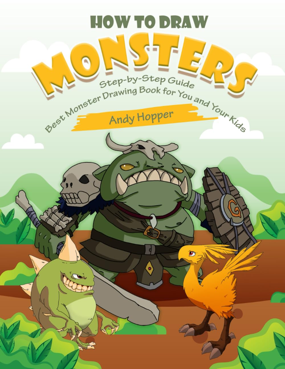How to Draw Monsters Step-by-Step Guide: Best Monster Drawing Book for You and Your Kids