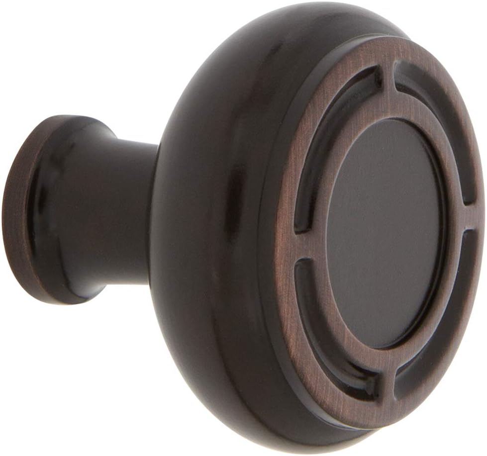 Nostalgic Warehouse Mission Brass 1 3/8" Cabinet Knob in Antique Brass